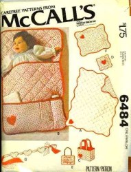 6484 79 BABY EMBROIDER APPLQ QUILT,BUNTING, SIGN, TOY PATTERN